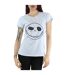 Disney T-shirt en coton Womens/Ladies Nightmare Before Christmas Jack's Big Face (Gris sportif) - UTBI35527-3