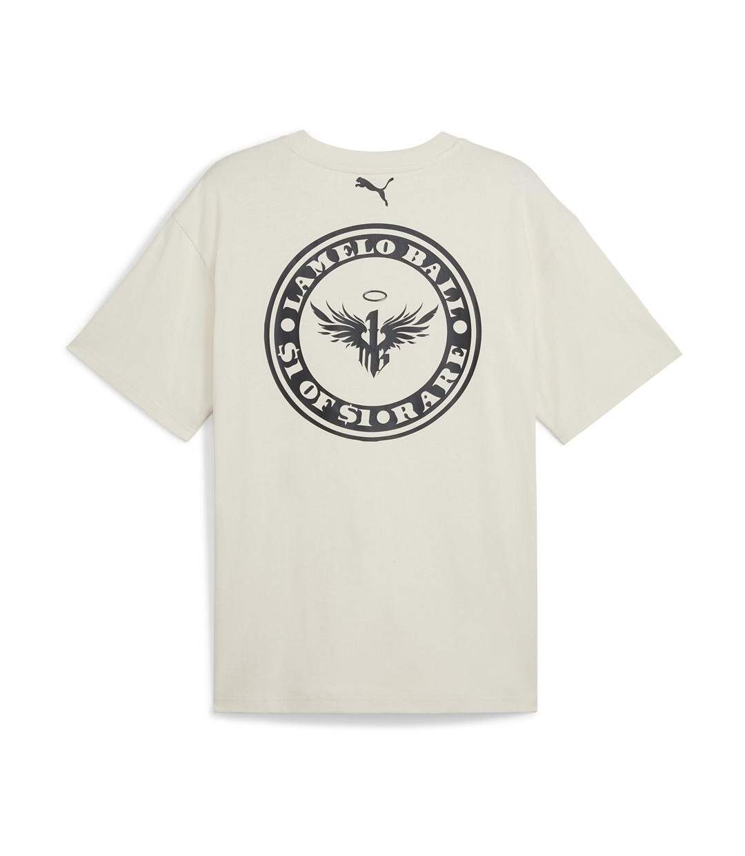 T-Shirt beige homme puma melo-2