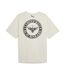 T-Shirt beige homme puma melo-2