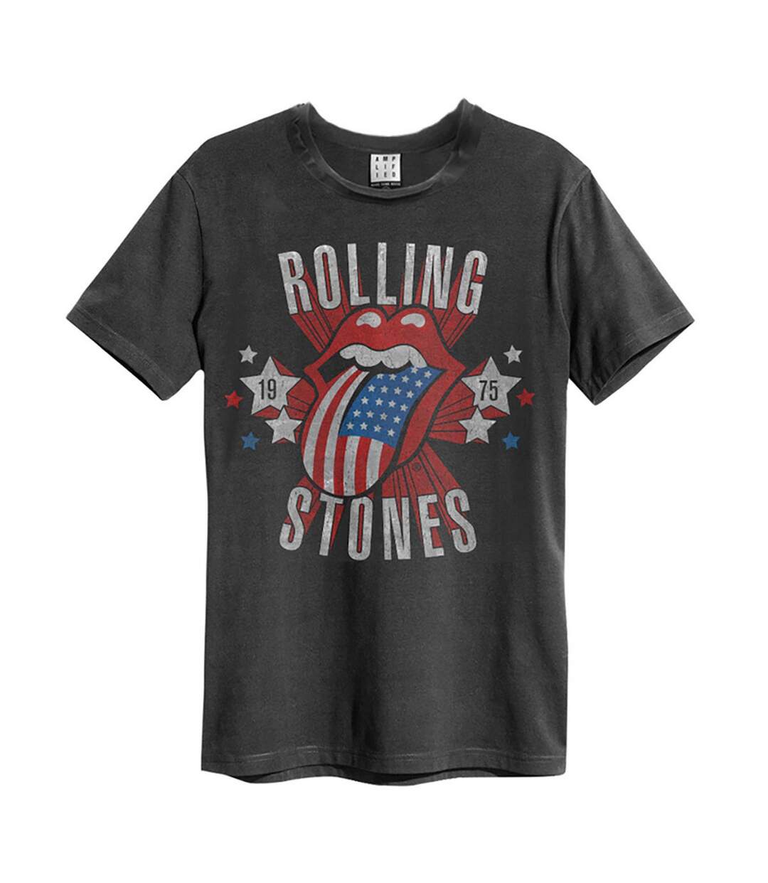 T-shirt Stateside Adulte Anthracite Amplified-1