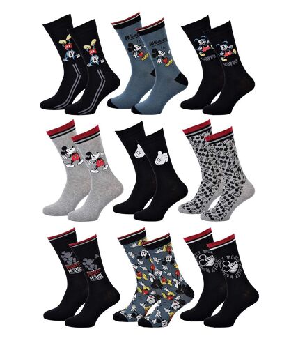 Chaussettes Pack Cadeaux Homme LICENCE Pack 9 Paires MICK24