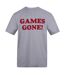 T-shirt Games Gone Homme Gris AWD-1