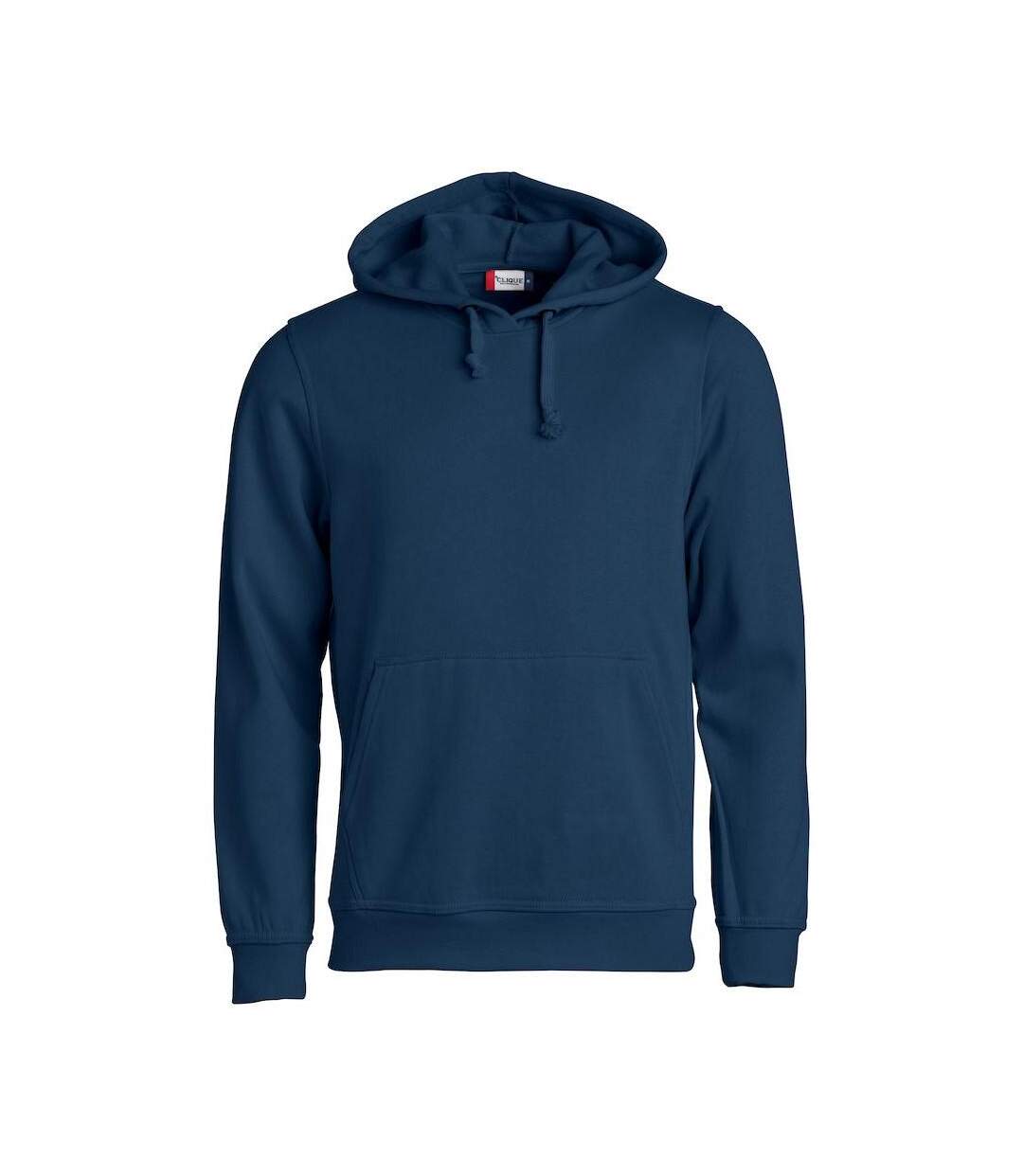 Unisex Adult Basic Hoodie Dark Navy Clique-1