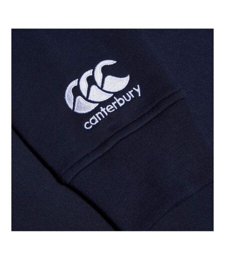 Mens Club Crew Neck Sweatshirt Navy Canterbury