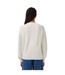 Womens/ladies V Neck Relaxed Fit Cardigan White Lacoste-3