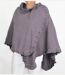Châle / Étole Femme en Polaire Gris (Modèle Chale1G)-2