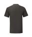 Mens iconic 150 t-shirt light graphite Fruit of the Loom-2