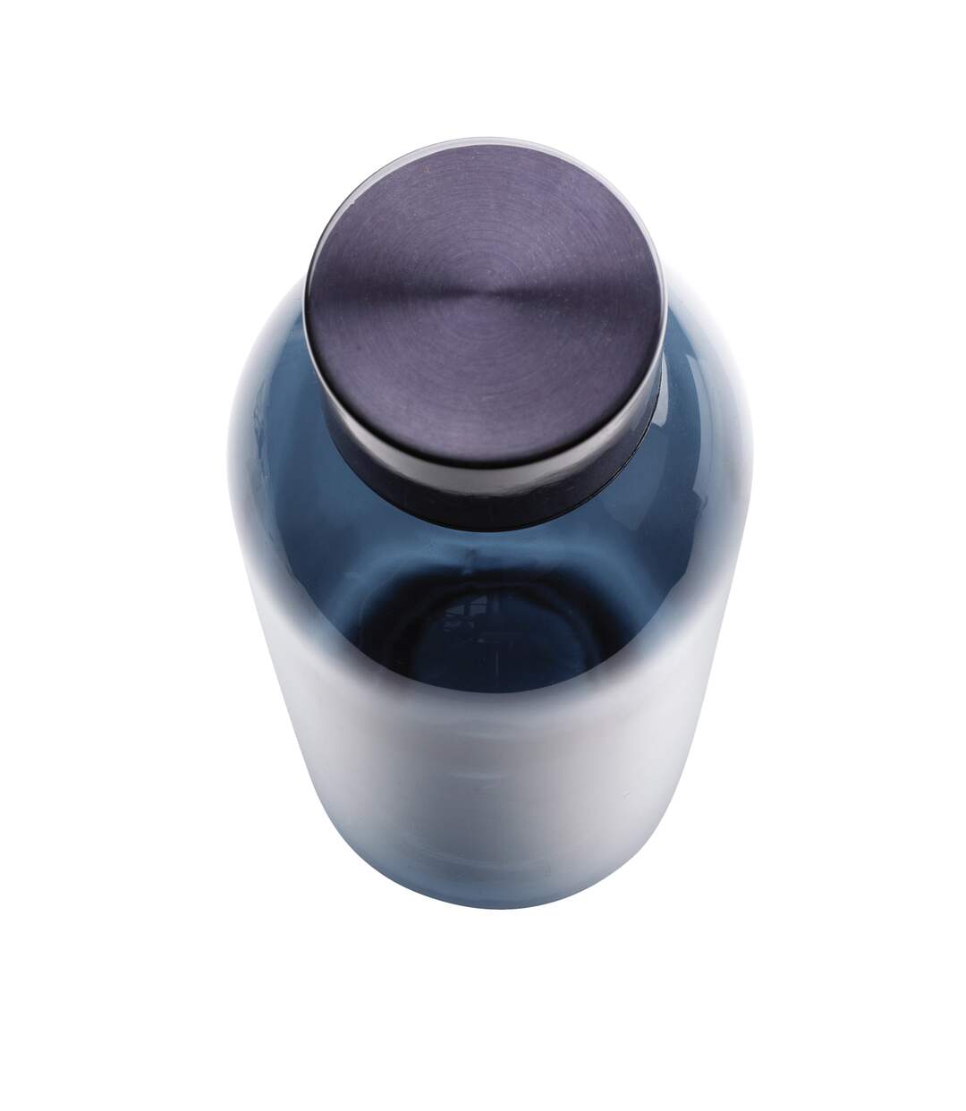 Metallic lid leakproof water bottle one size blue XD Collection-2