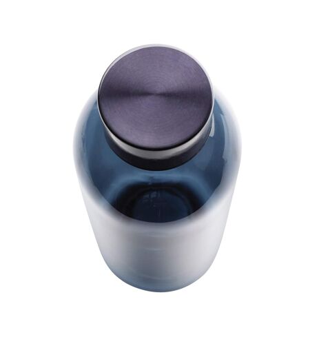 Metallic lid leakproof water bottle one size blue XD Collection