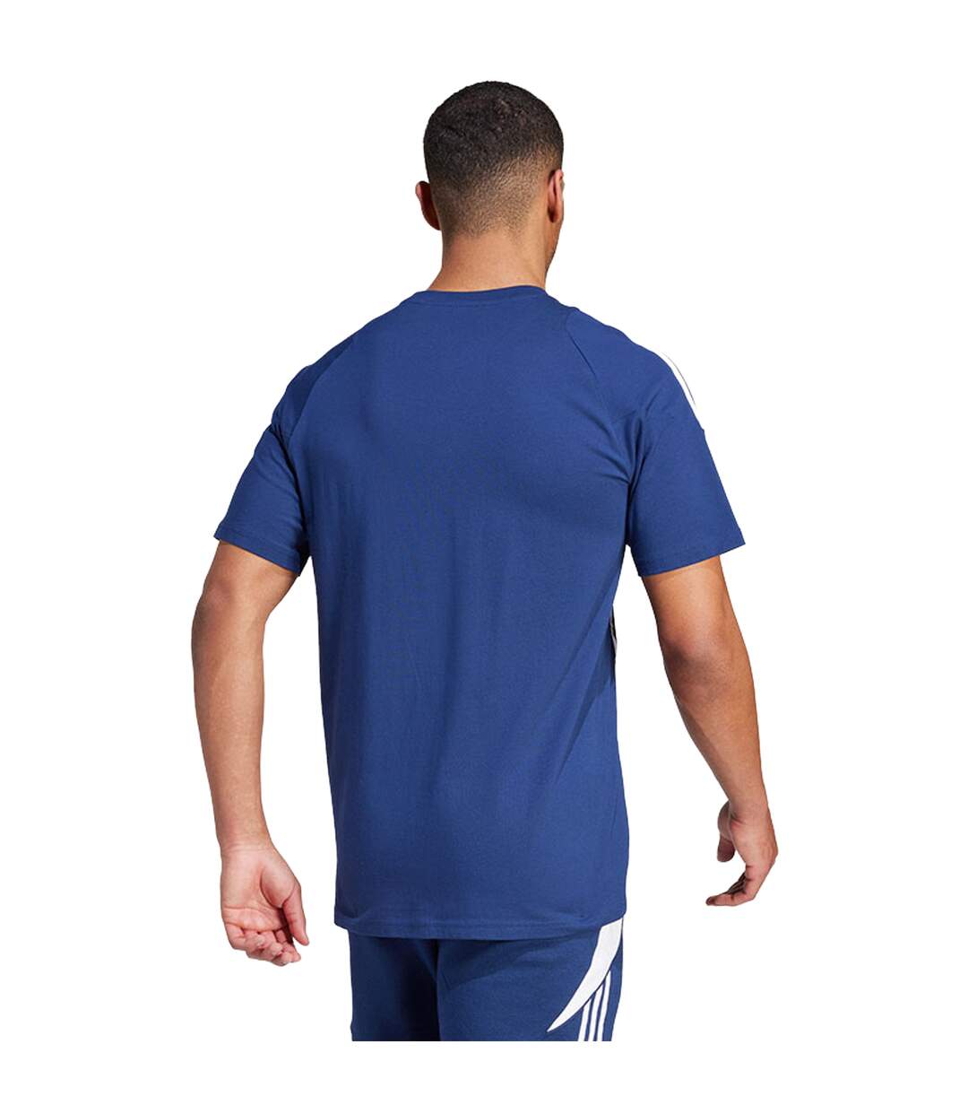 T-shirt Tiro Homme Bleu Adidas-3