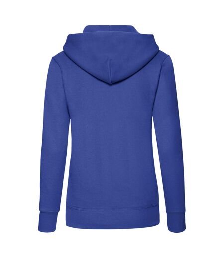 Sweat À Capuche Classic Femme Bleu Roi Fruit Of The Loom