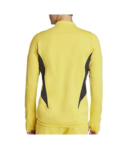 Juventus sweat 1/4 zip training jaune homme adidas 23/24