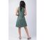 Robe courte sans manches MAURINE unie kaki Coton Du Monde-4