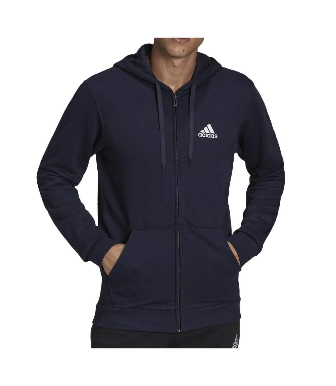 Sweat zippé homme adidas m bl - s-1