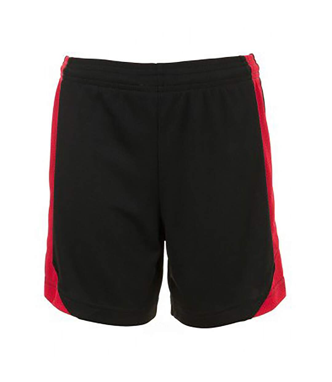 Olimpico short de foot homme noir/rouge SOLS-1