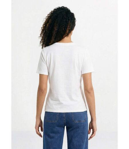T-shirt coton inscription Dolce Vita