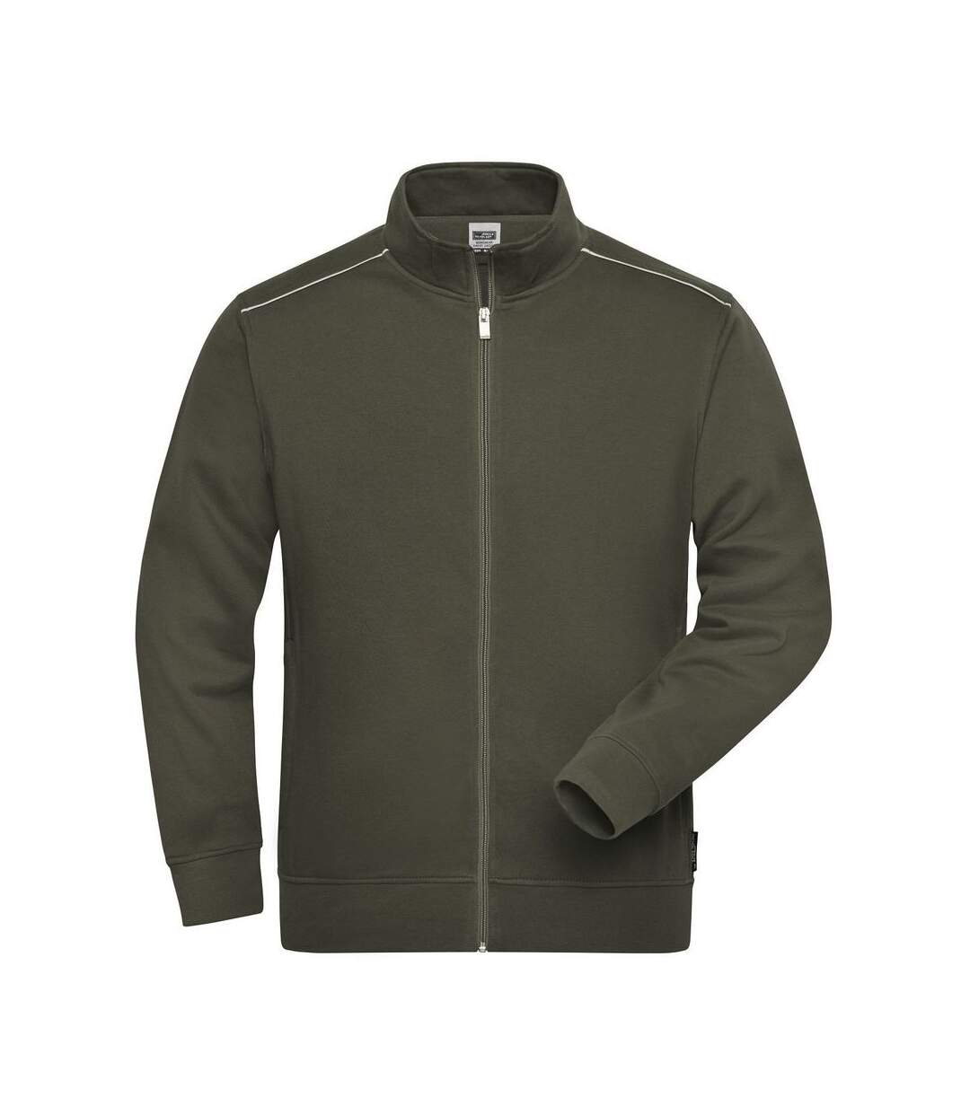 Veste sweat de travail - Homme - JN894 - vert olive