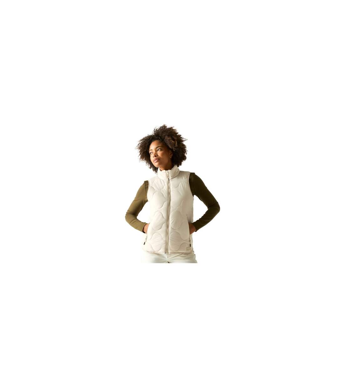 Womens/ladies Carlotte Gilet Light Vanilla Regatta-1