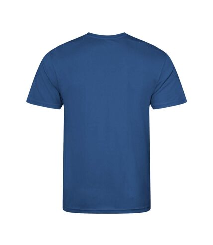 Just Cool Mens Performance Plain T-Shirt (Ink Blue)