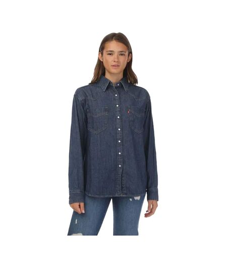 Chemisier donovan femme bleu denim Levis