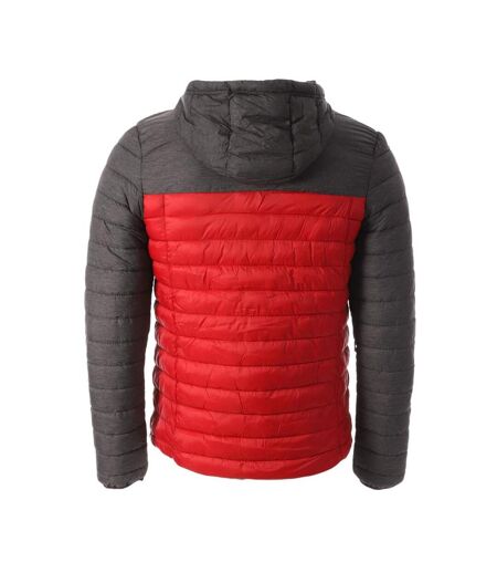 Doudoune grise/rouge homme kappa lamezio - l