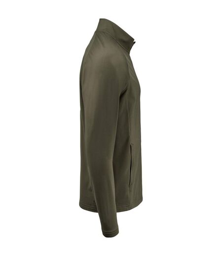 Mens Adapt Full Zip Fleece Jacket Ivy Green Cutter & Buck