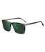 Mens Square Sunglasses 56cm Grey Boss-1