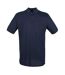 Henbury Mens Modern Fit Cotton Pique Polo Shirt (Oxford Navy)