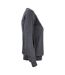 Womens/ladies oakville v neck sweatshirt anthracite melange Cutter & Buck-4