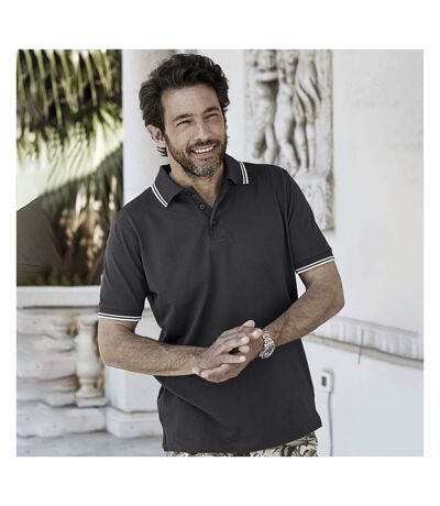 Polo Luxury Fashion Homme Noir Blanc Tee Jays