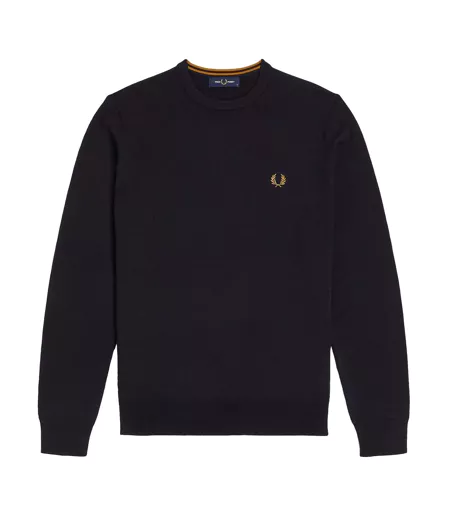 Pull Classic Homme Bleu Marine Fred Perry