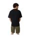 T-shirt Motif/style Uni Homme Noir Threadbare-3