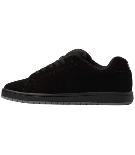 Mens Gaveler Suede Skate Shoes Black Gum DC