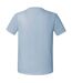 T-shirt Hommes Bleu Pâle Fruit Of The Loom-2