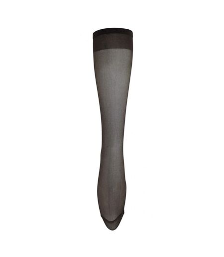 Bas Montant Aux Genoux 3 Paires Femme Orge Noire Joanna Grey