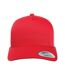 Casquette Trucker Retro Rouge Blanc Flexfit-3