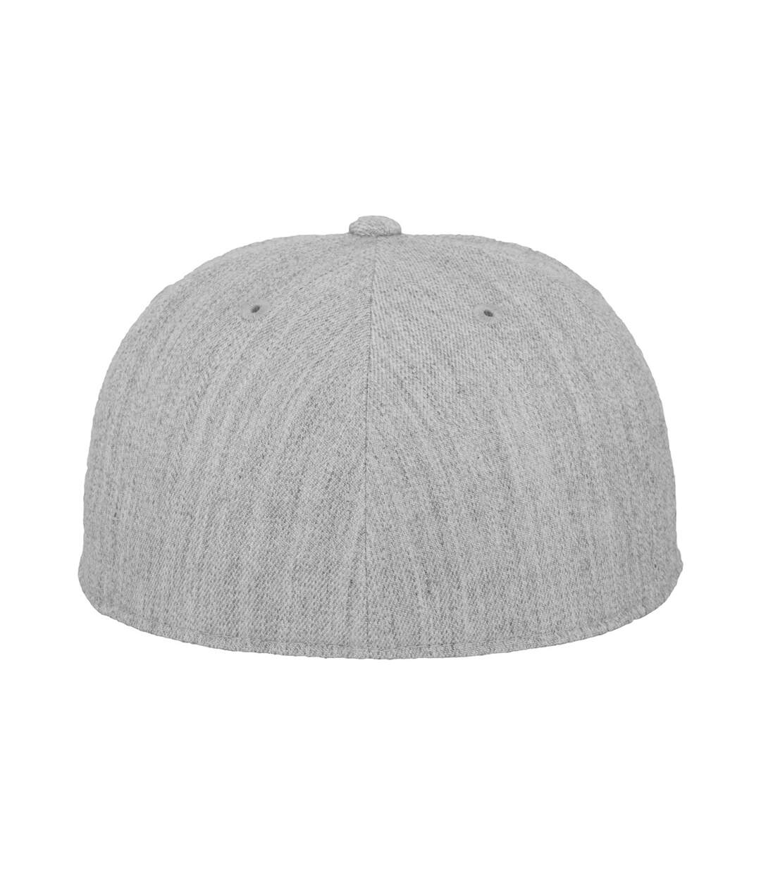 Casquette premium gris chiné Flexfit-2