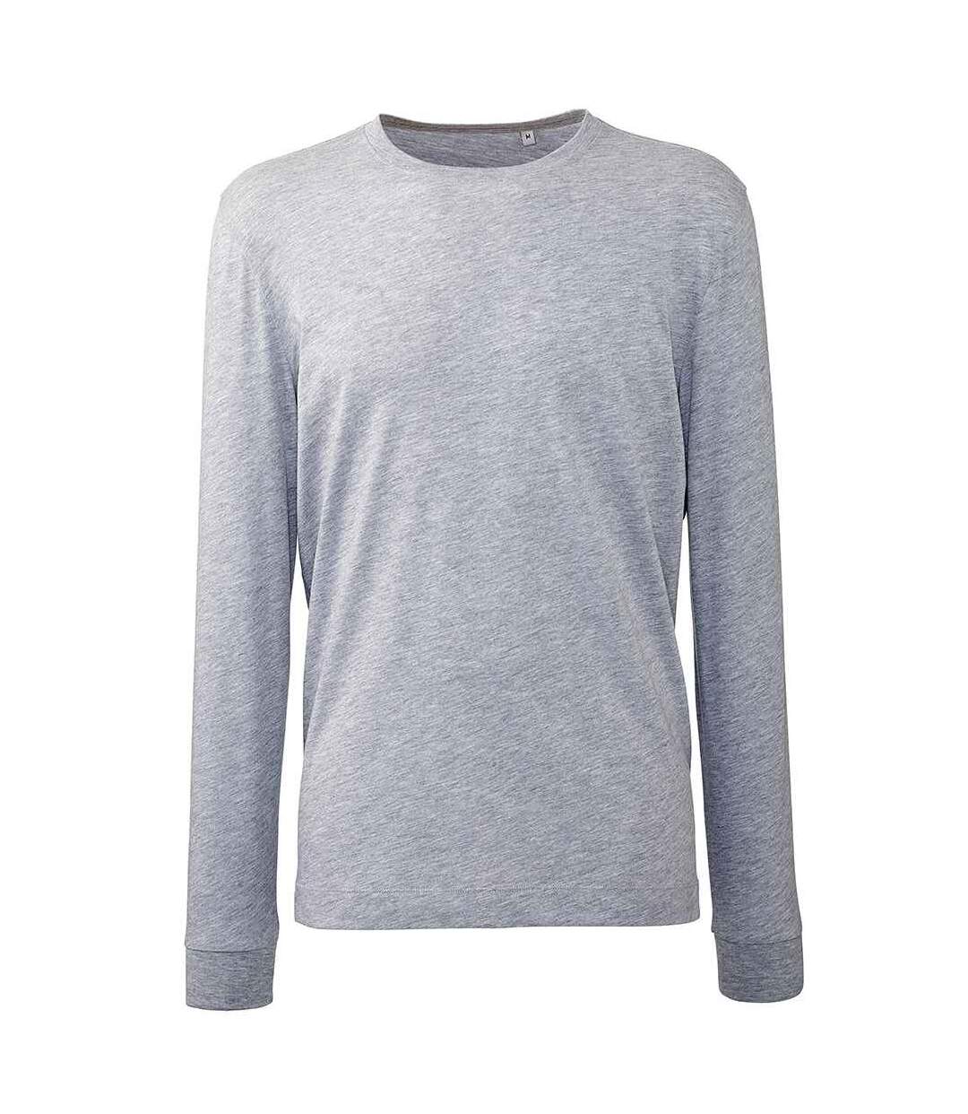 Anthem T-shirt à manches longues Marl pour hommes (Gris) - UTPC4297