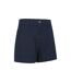Womens/ladies Coast Shorts Navy Mountain Warehouse-4