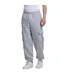 Mens 90s Cargo Jogging Bottoms Gris Chiné Build Your Brand-1