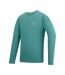T-shirt Manches Longues Motif/style Logo Mindo Homme Bleu Clair Regatta-4