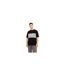 T-shirt Motif/style Blocs De Couleurs Homme Noir Jack And Jones-1