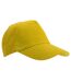 Casquette De Baseball Buzz Unisexe Jaune SOLS-1