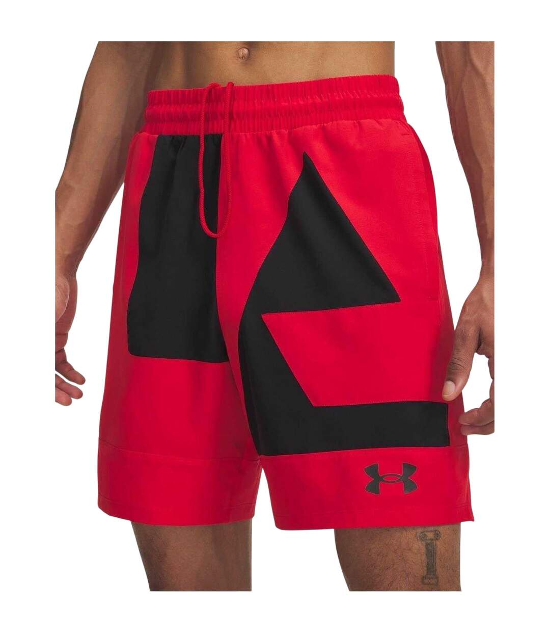 Short De Basket Zone Homme Rouge Under Armour-2
