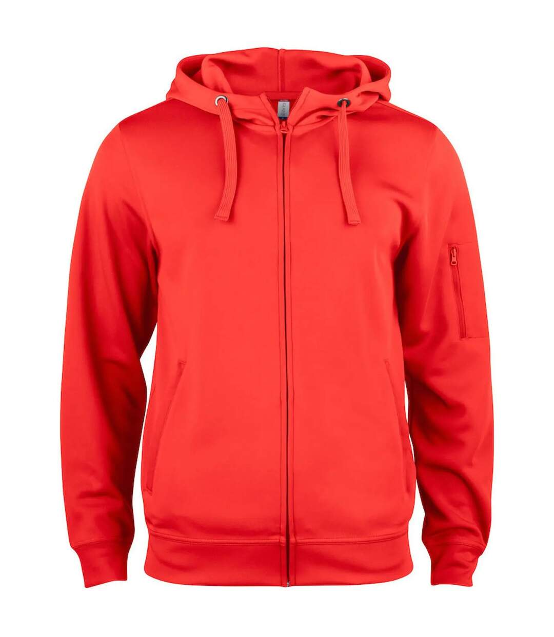 Veste À Capuche Basic Active Homme Rouge Clique-1