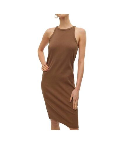 Robe Marron Femme Vero Moda Chloe - L