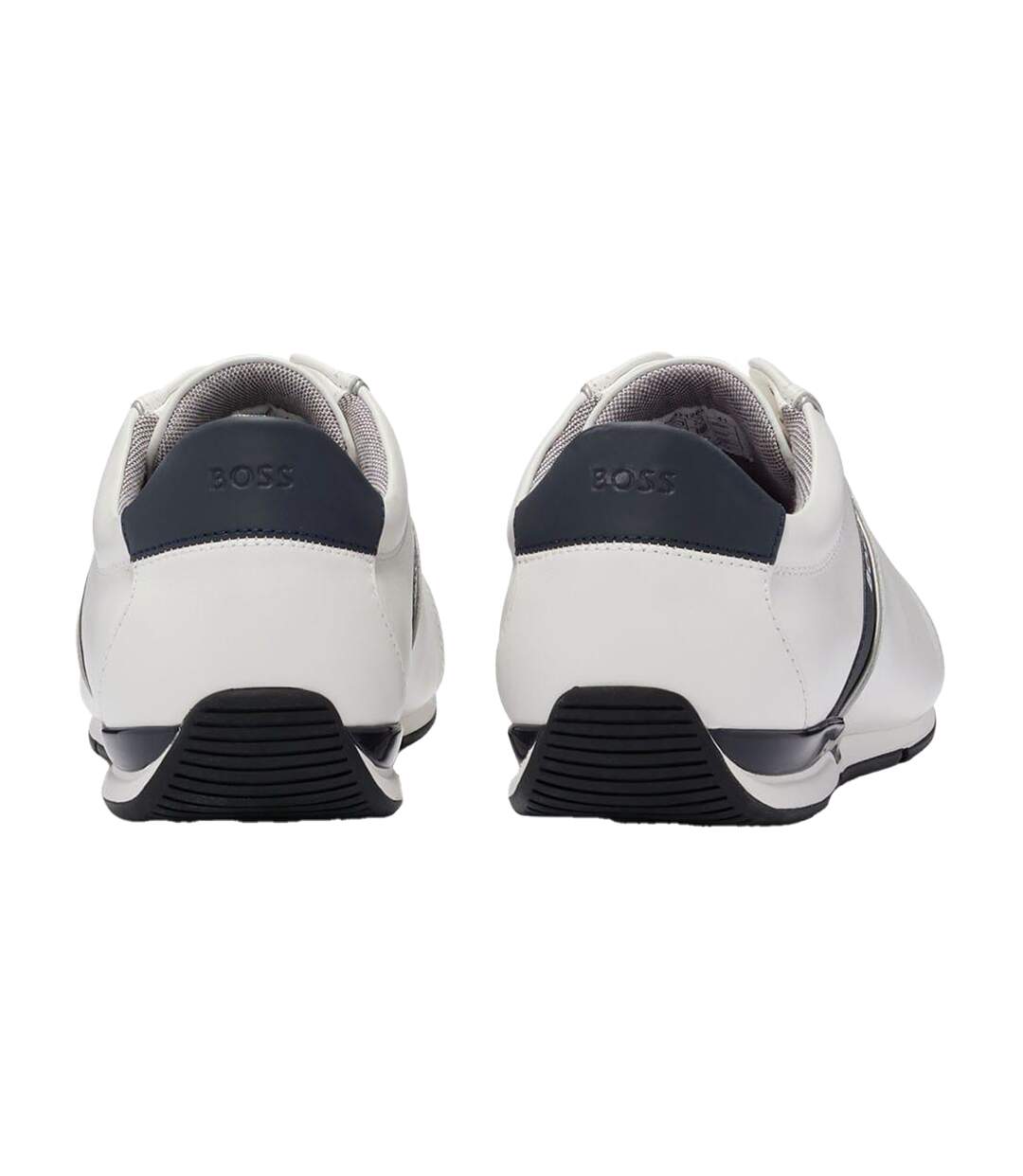 Mens Saturn Low Cut Trainers White Boss-4