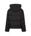 Womens/ladies Polyester Puffer Jacket Black Everlast-2