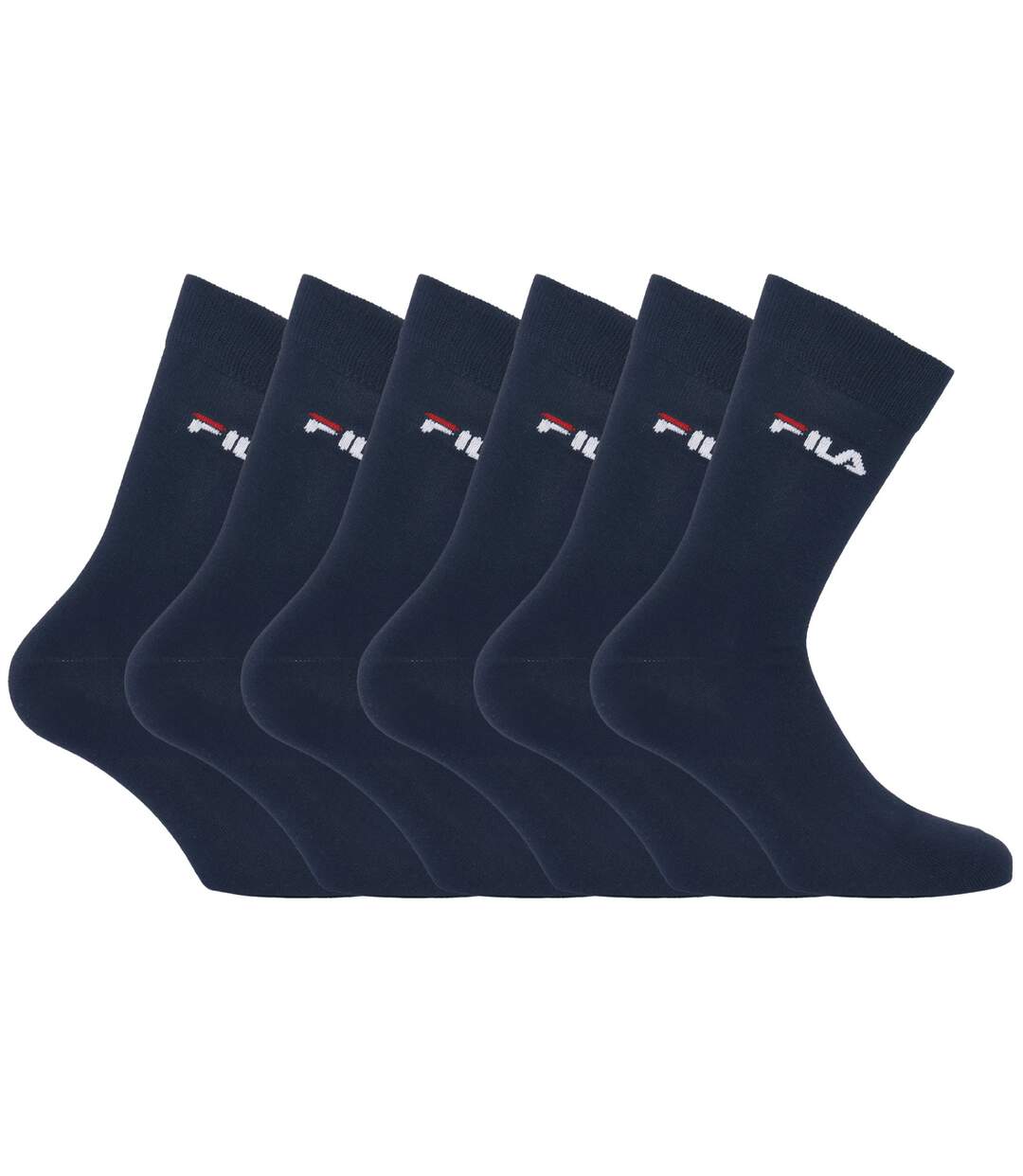 Lot de 6 paires de chaussettes de ville homme Navy Fila-1