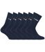 Lot de 6 paires de chaussettes de ville homme Navy Fila-1